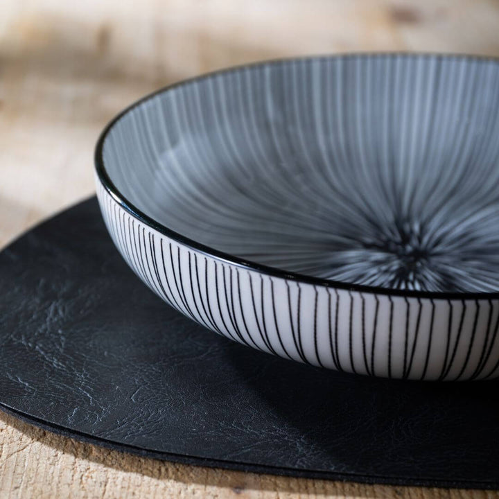 Mikasa Pasta Bowl 21cm Black Strip