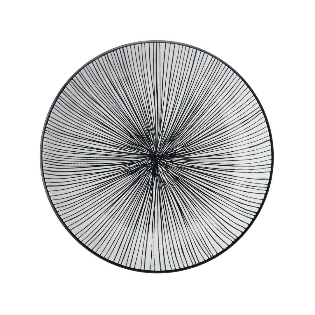 Mikasa Pasta Bowl 21cm Black Strip
