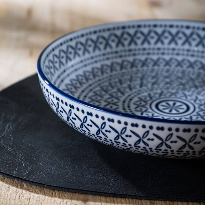 Mikasa Pasta Bowl 21cm Blue Mediterranean