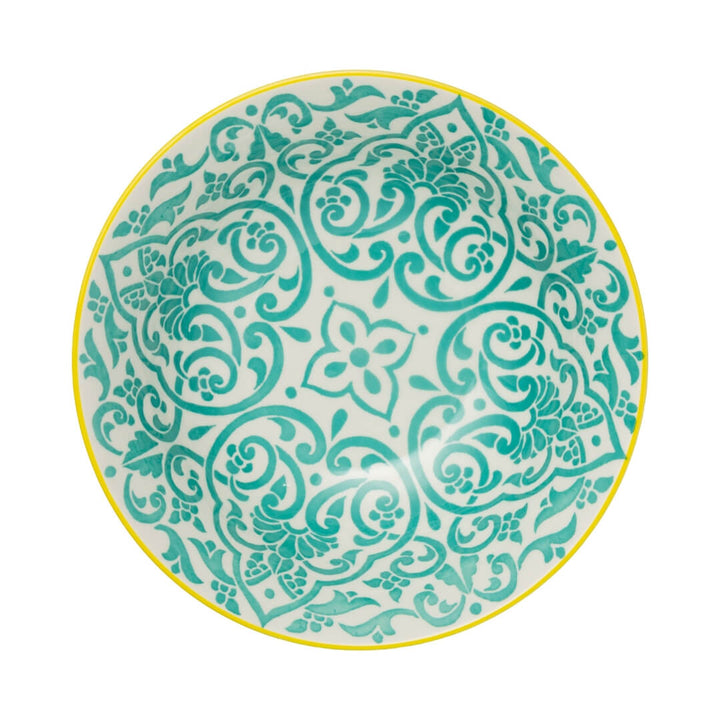 Mikasa Deep Ramen Bowl 21cm Geometric Yellow
