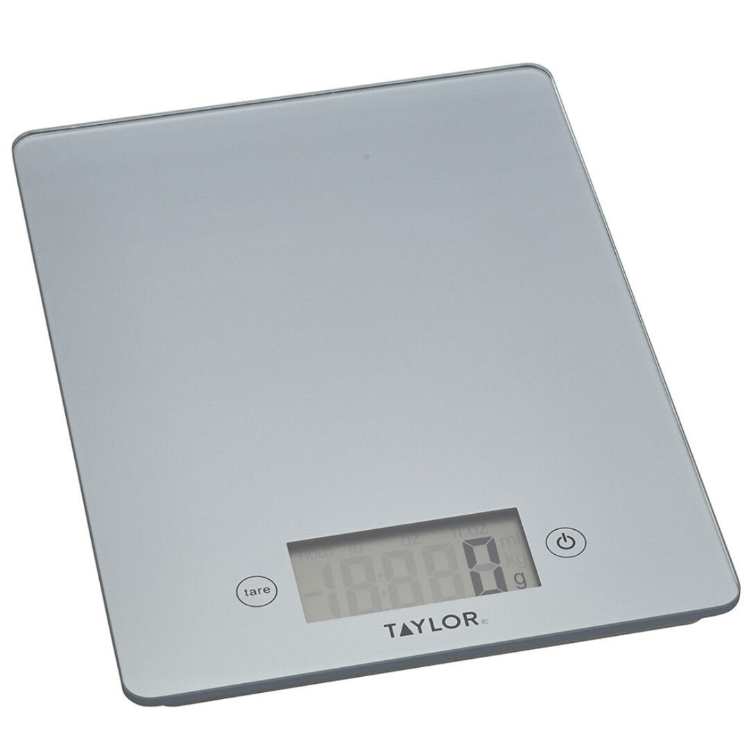 Taylor Pro Digital Kitchen Scale 5kg Silver