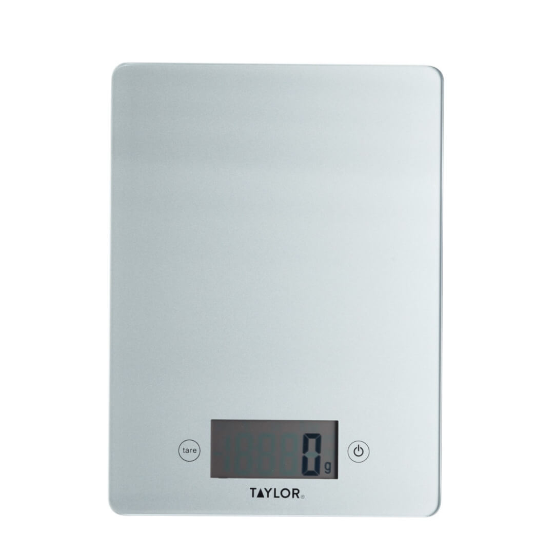 Taylor Pro Digital Kitchen Scale 5kg Silver