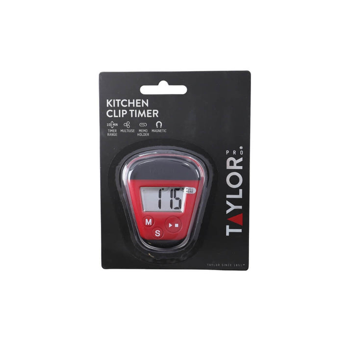 Taylor Pro Digital 100 Minute Clip Kitchen Timer
