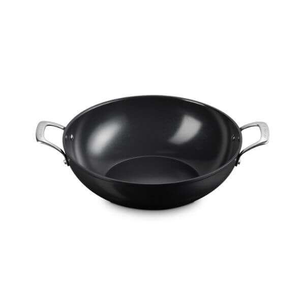 Le Creuset Ceramic Non-Stick Wok Pan 32cm