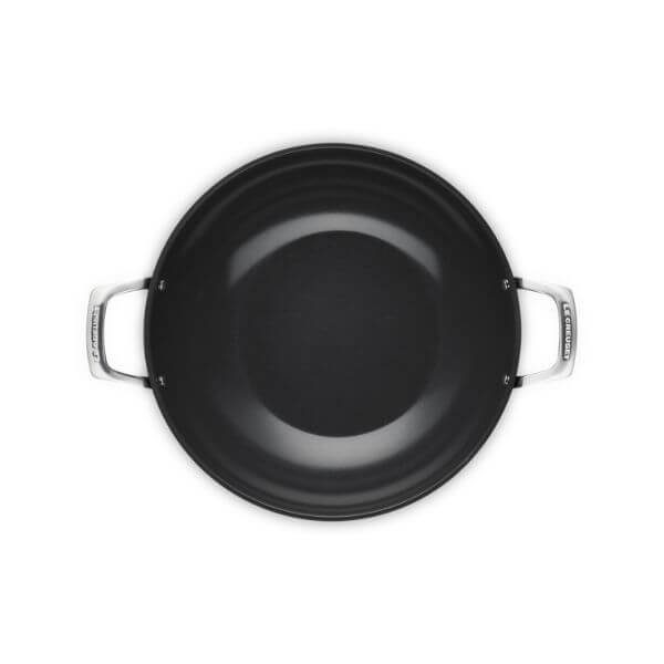 Le Creuset Ceramic Non-Stick Wok Pan 32cm