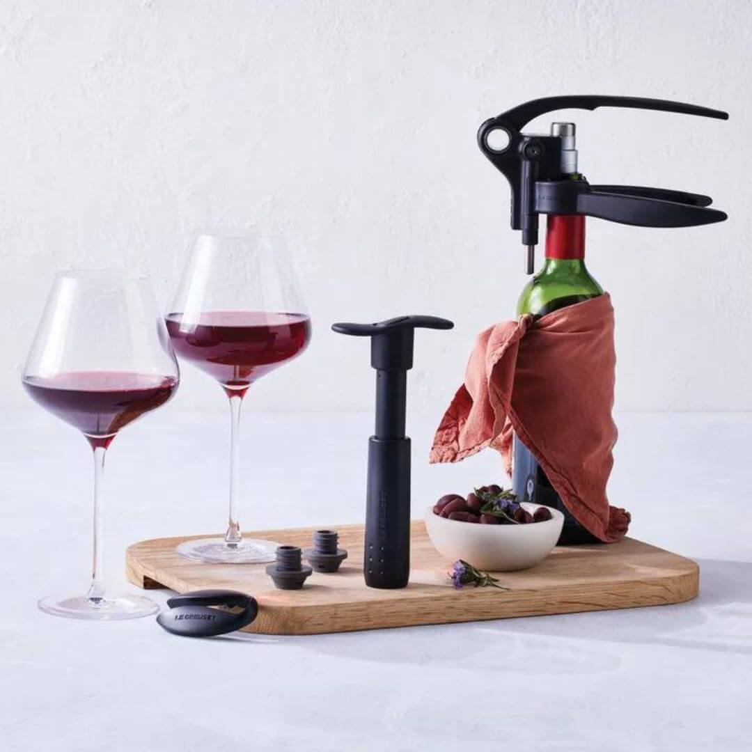 Le Creuset Wine Pump & Stoppers