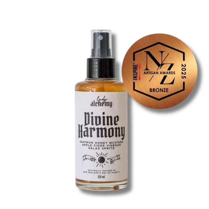 Lady Alchemy Divine Harmony - Saffron Honey Mustard ACV Salad Spritz