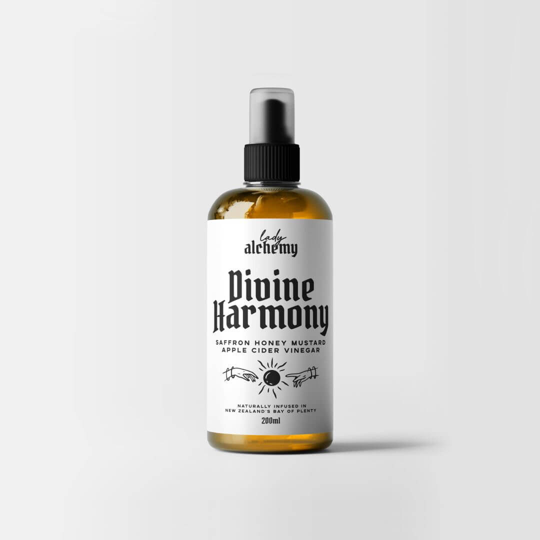 Lady Alchemy Divine Harmony - Saffron Honey Mustard ACV Salad Spritz