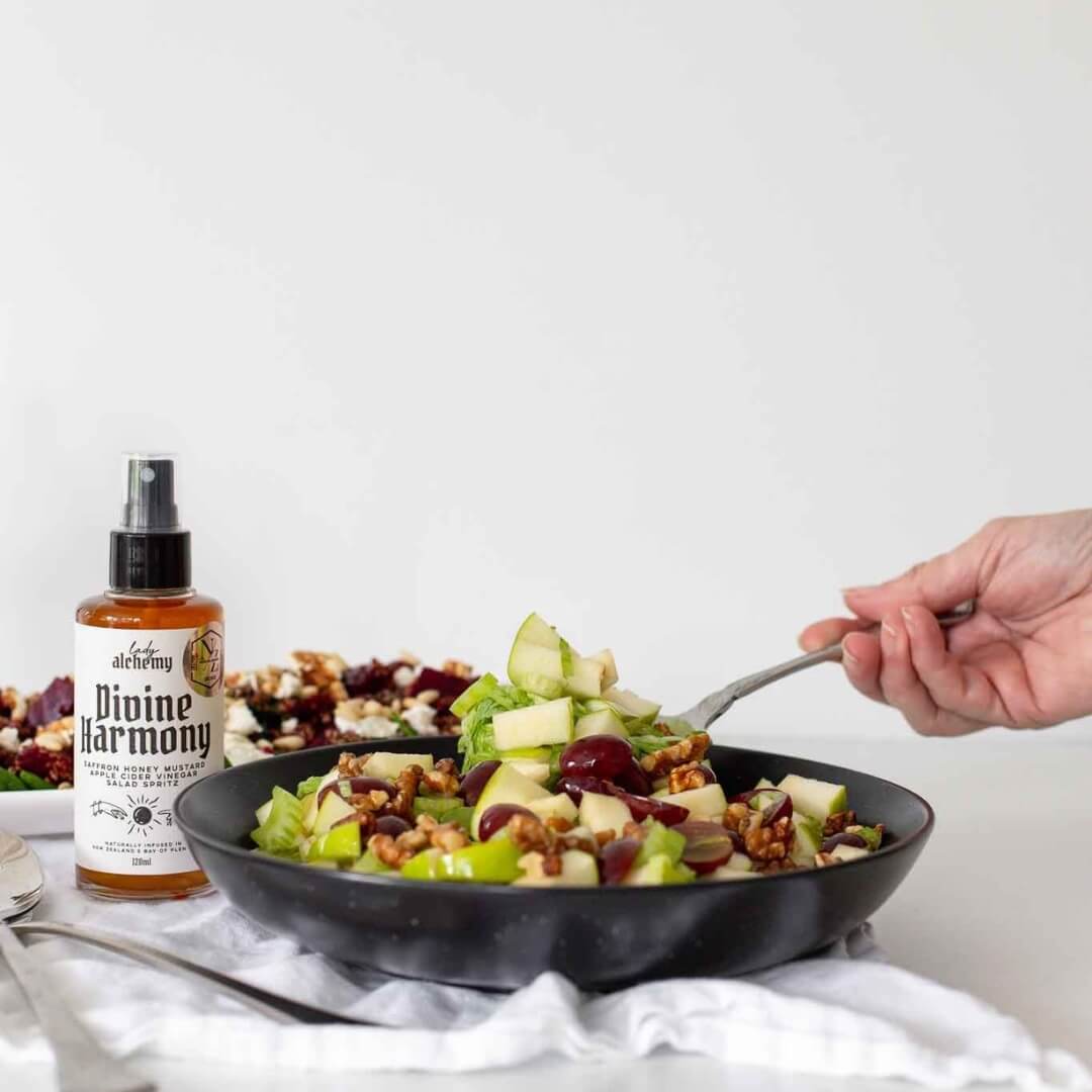 Lady Alchemy Divine Harmony - Saffron Honey Mustard ACV Salad Spritz