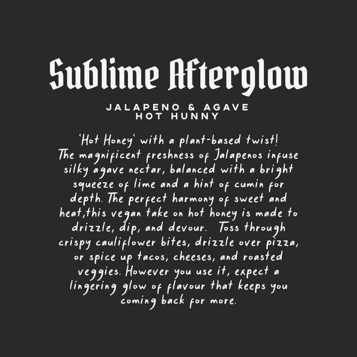 Lady Alchemy Sublime Afterglow Jalapeno & Agave Hot Honey