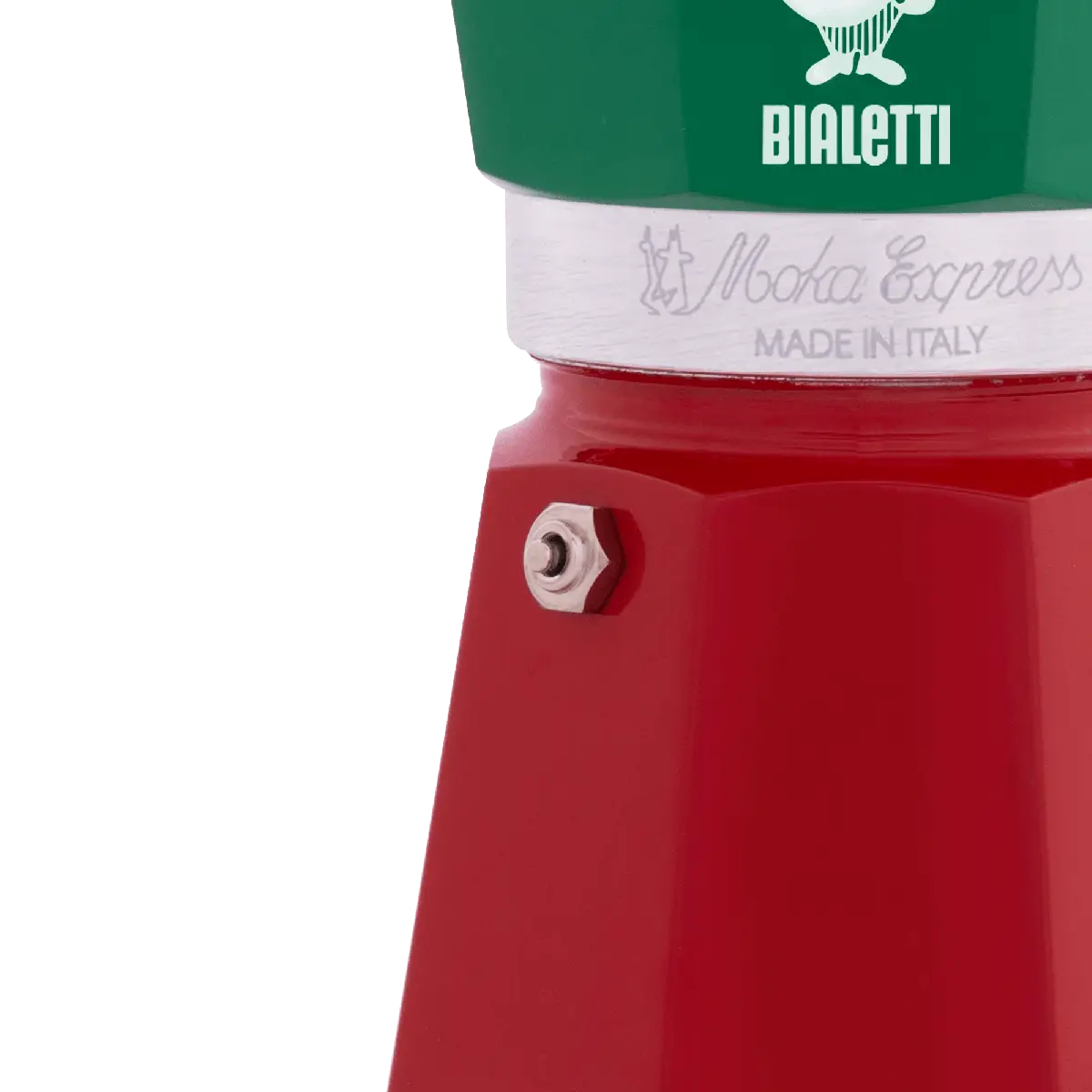 Bialetti Moka Express 6cup Red & Green