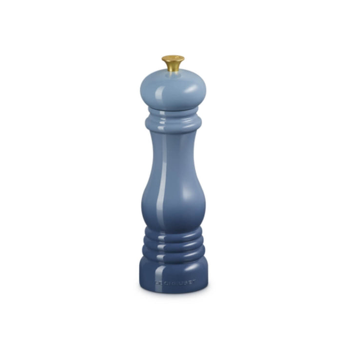 Le Creuset Grinder 21.5cm Chambray with Gold knob