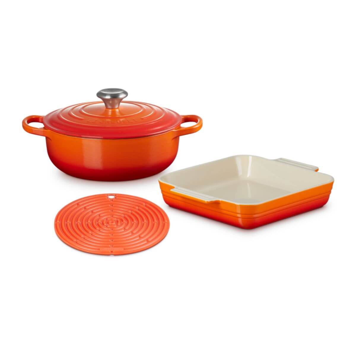 Le Creuset 3-piece Starter Set with Silicone Tool