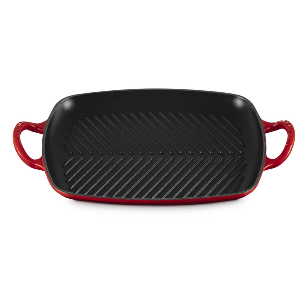 Le Creuset Cast-Iron Rectangular Grill 30x26cm