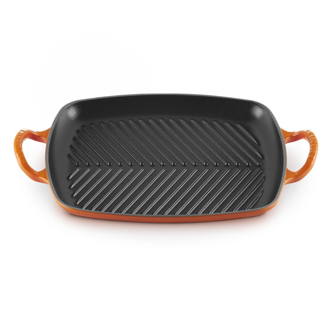 Le Creuset Cast-Iron Rectangular Grill 30x26cm