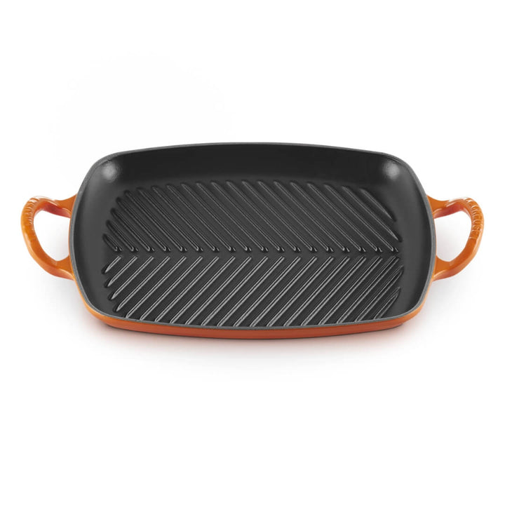 Le Creuset Cast-Iron Rectangular Grill 30x26cm