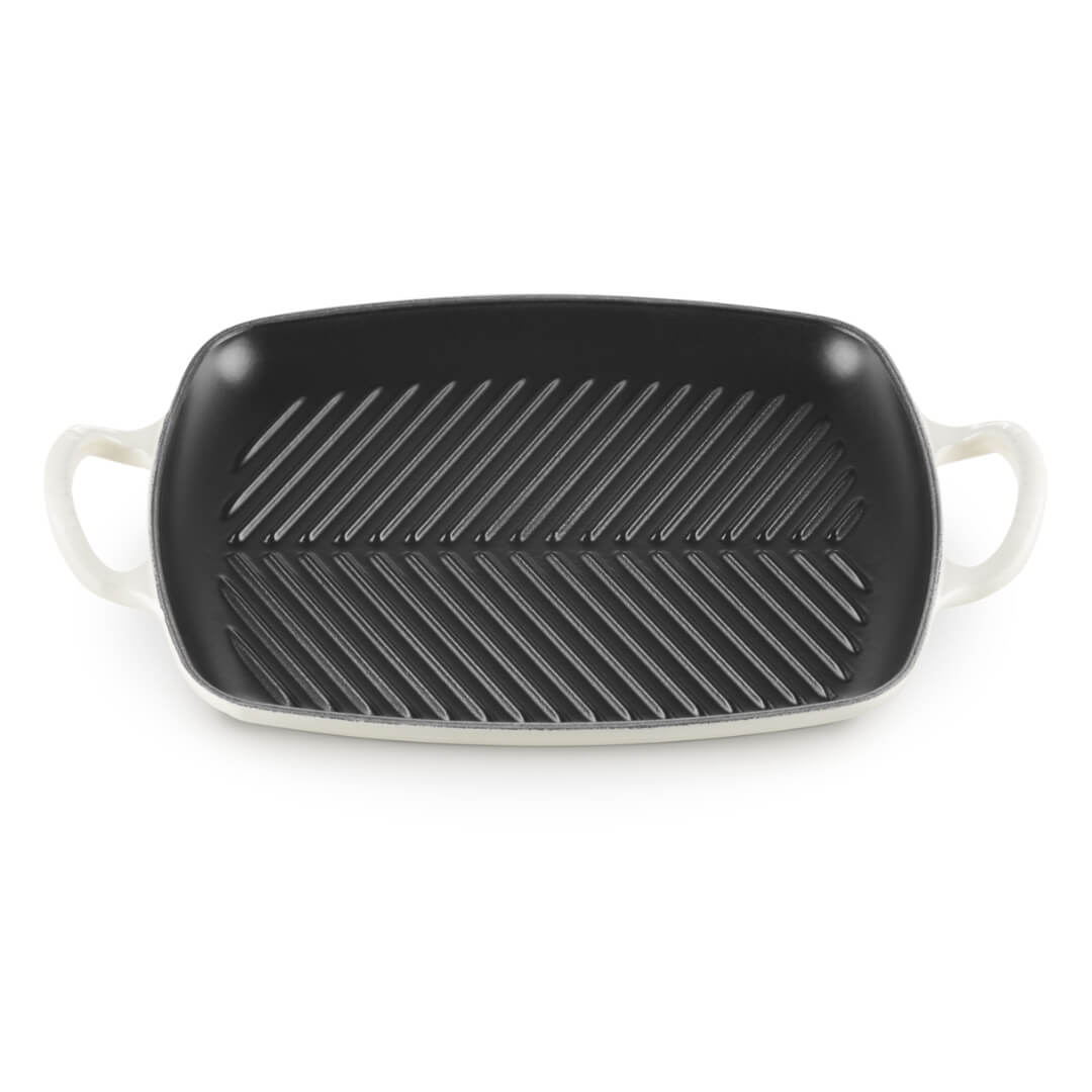 Le Creuset Cast-Iron Rectangular Grill 30x26cm