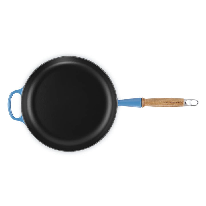 Le Creuset Signature Cast Iron 28cm Frypan with wooden handle