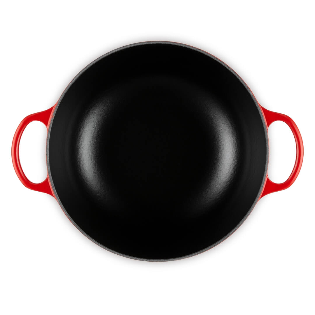 Le Creuset Signature 26cm Cast Iron Marmite Cerise