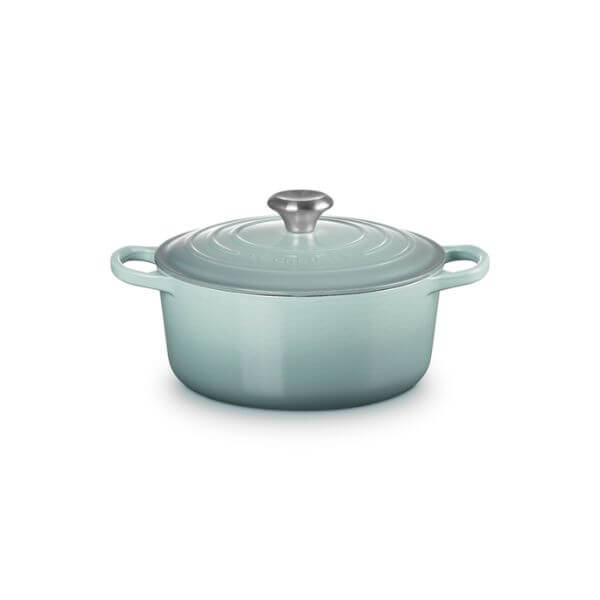 Le Creuset Signature Round Casserole Sea Salt