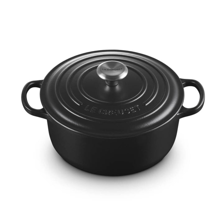 Le Creuset Signature Round Casserole Satin Black