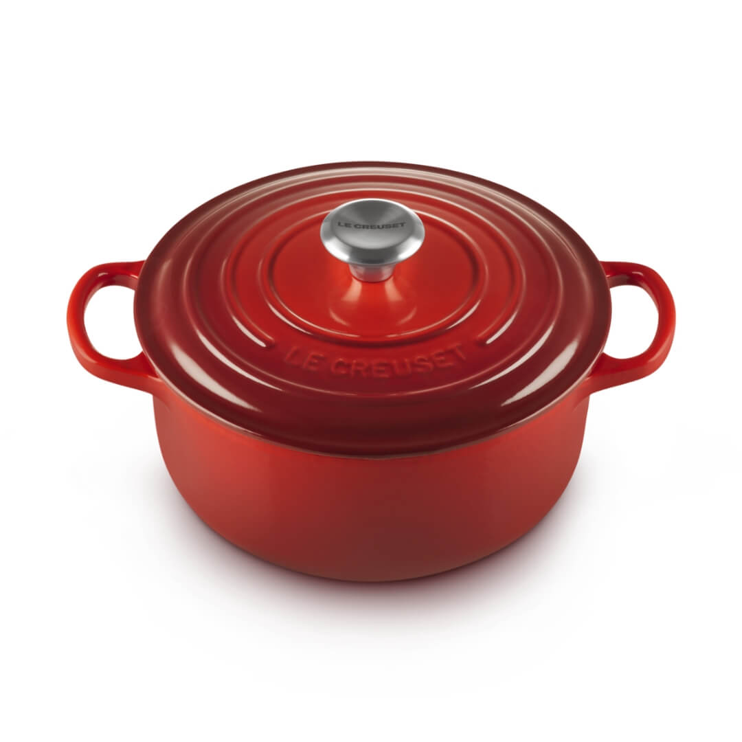 Le Creuset Signature Round Casserole Cerise