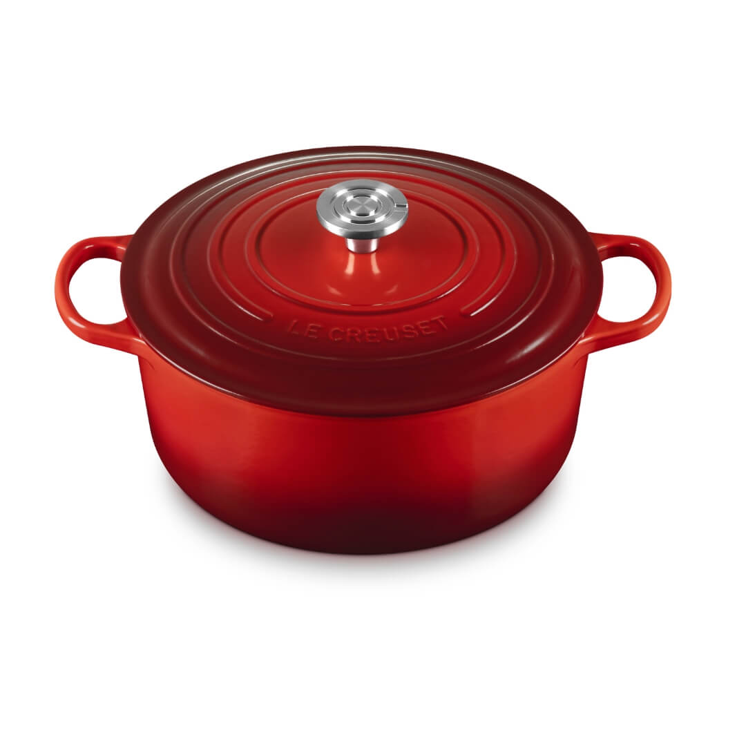 Le Creuset Signature Round Casserole Cerise