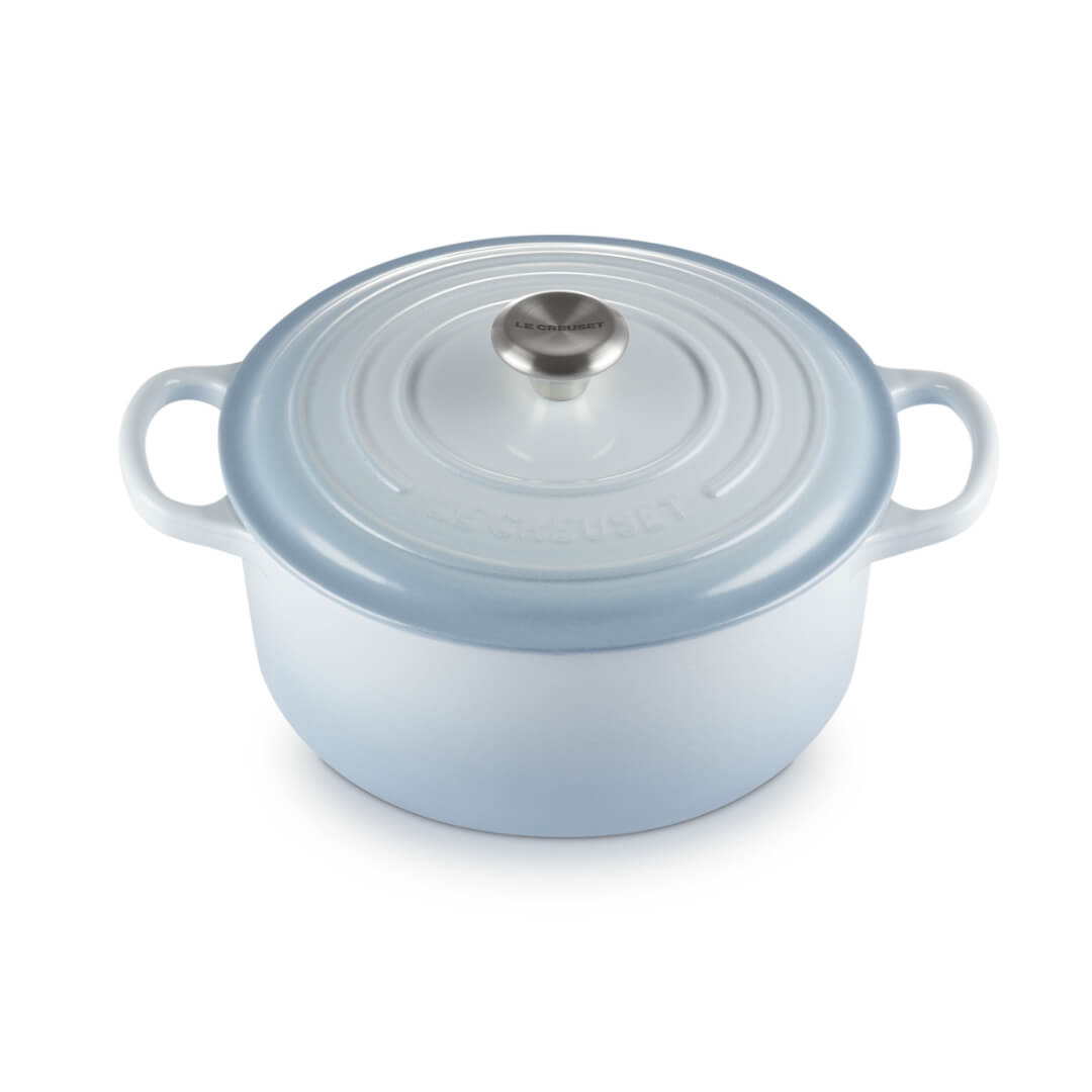Le Creuset Signature Round Casserole Coastal Blue