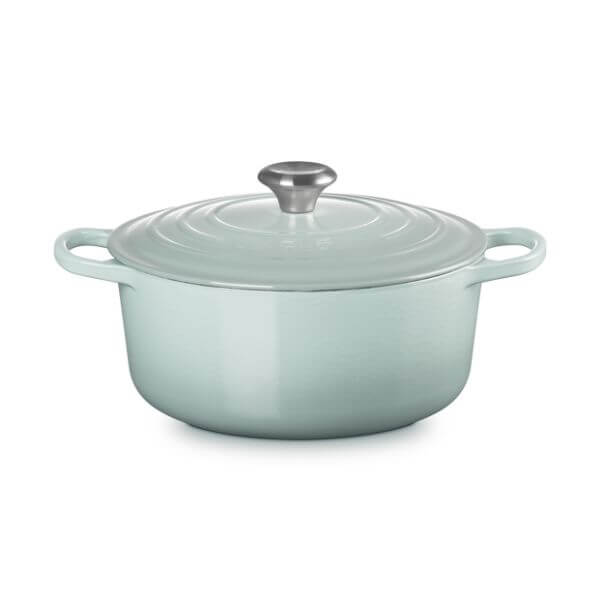 Le Creuset Signature Round Casserole Sea Salt