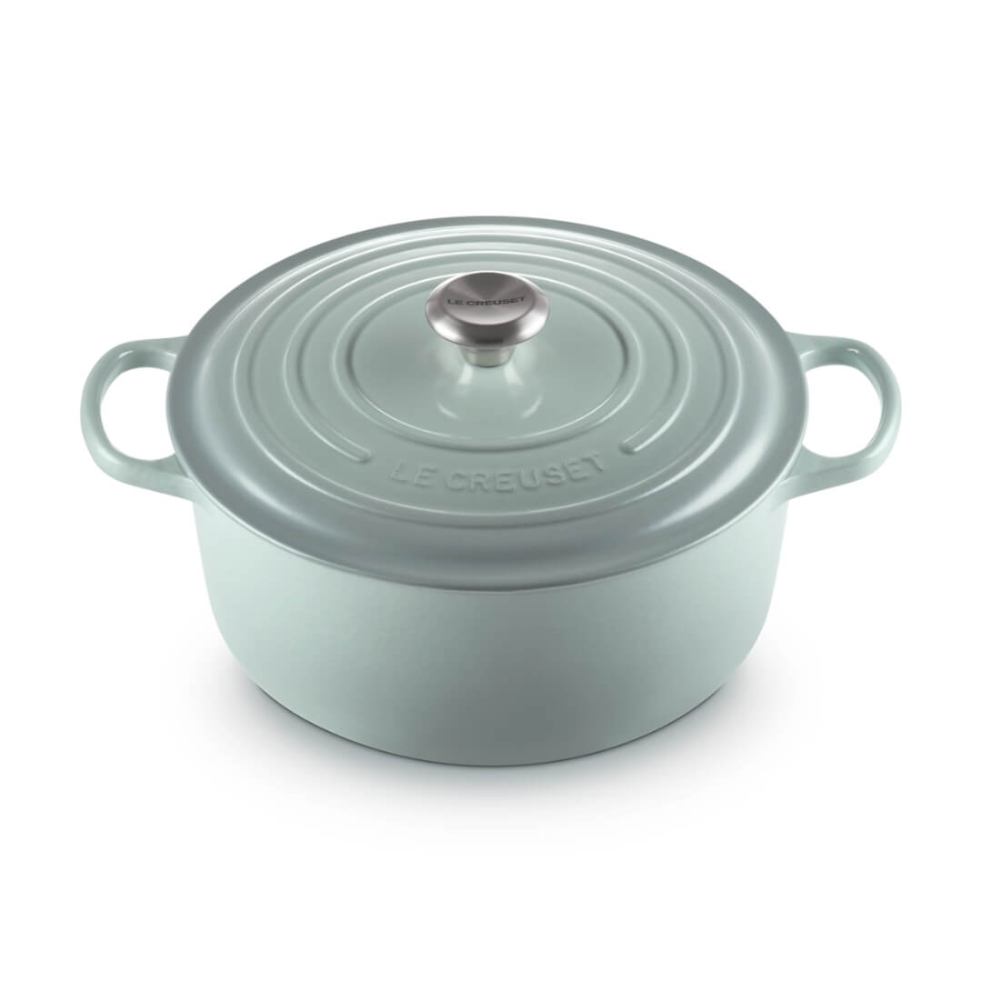 Le Creuset Signature Round Casserole Sea Salt