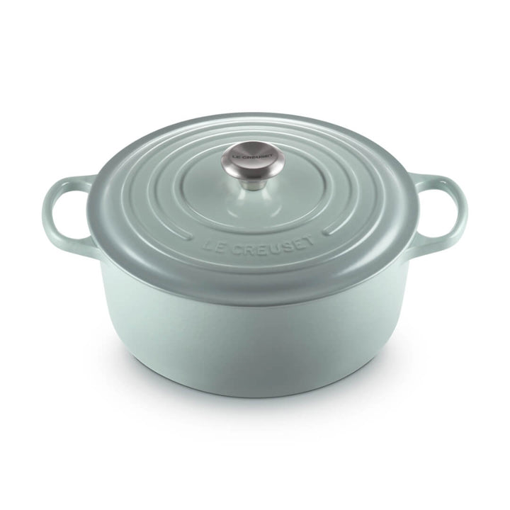 Le Creuset Signature Round Casserole Sea Salt