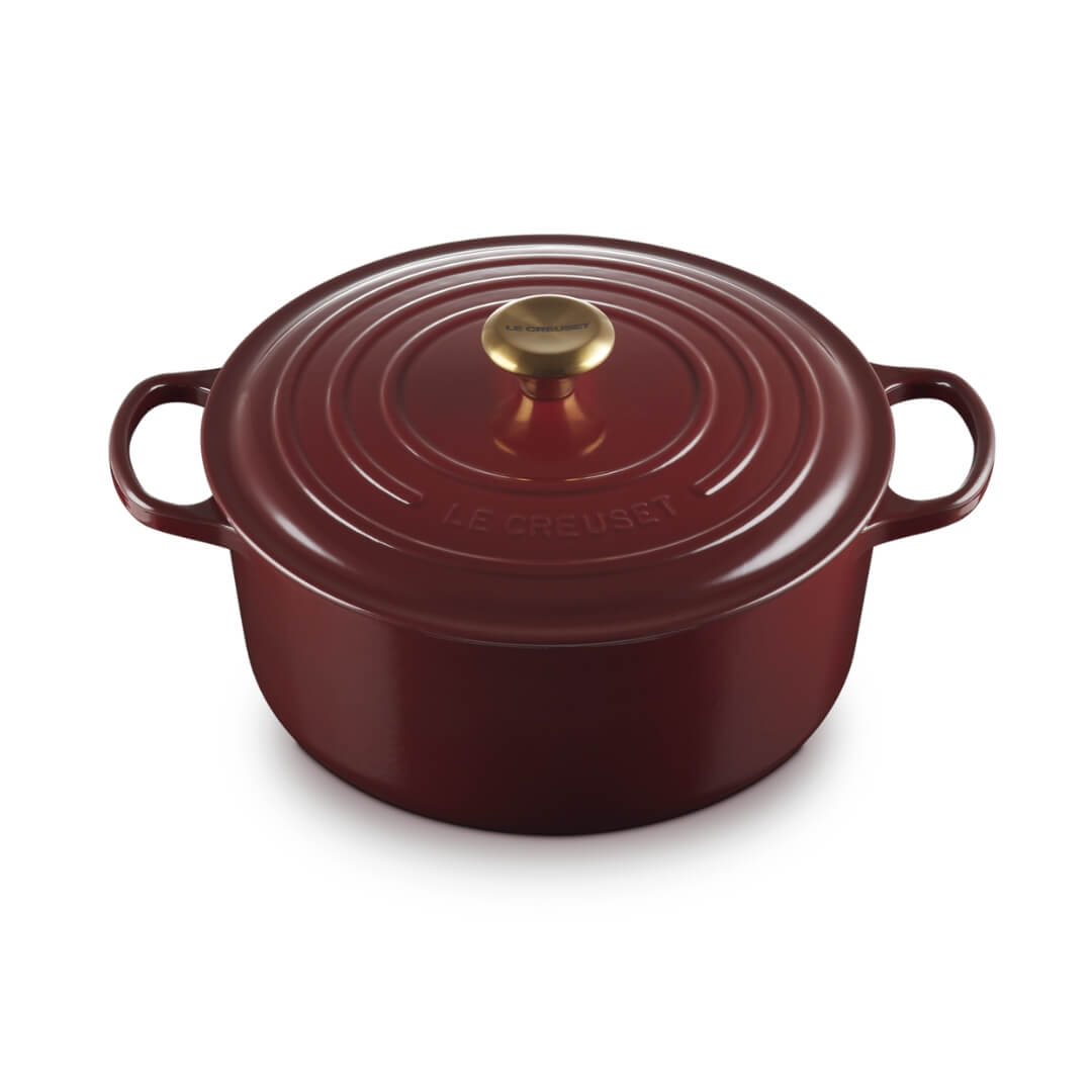 Le Creuset Signature Round Casserole Garnet