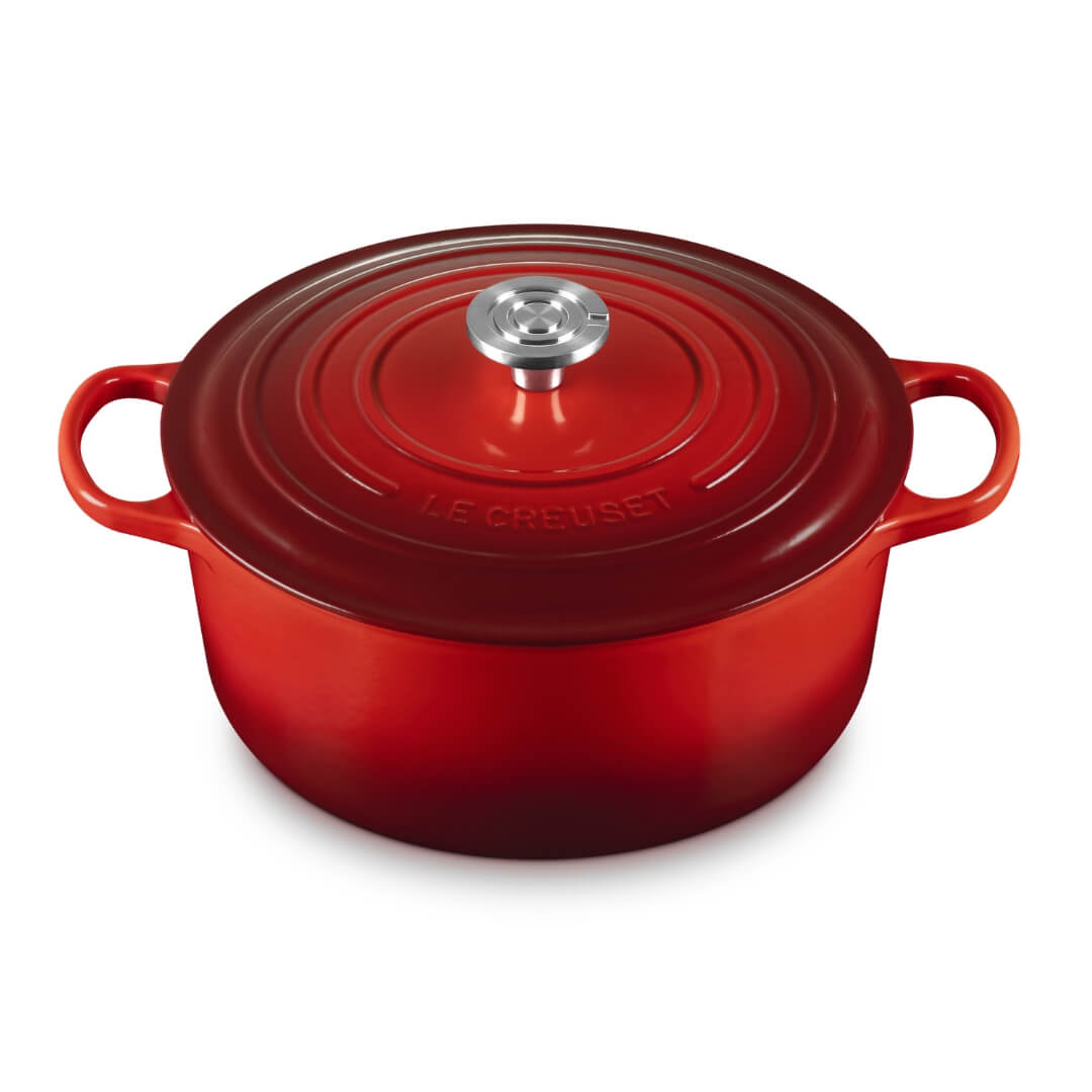 Le Creuset Signature Round Casserole Cerise