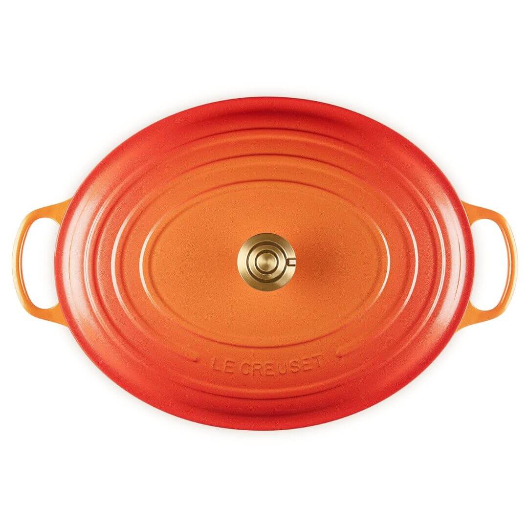 Le Creuset Flamme Dorée 40cm Oval Casserole