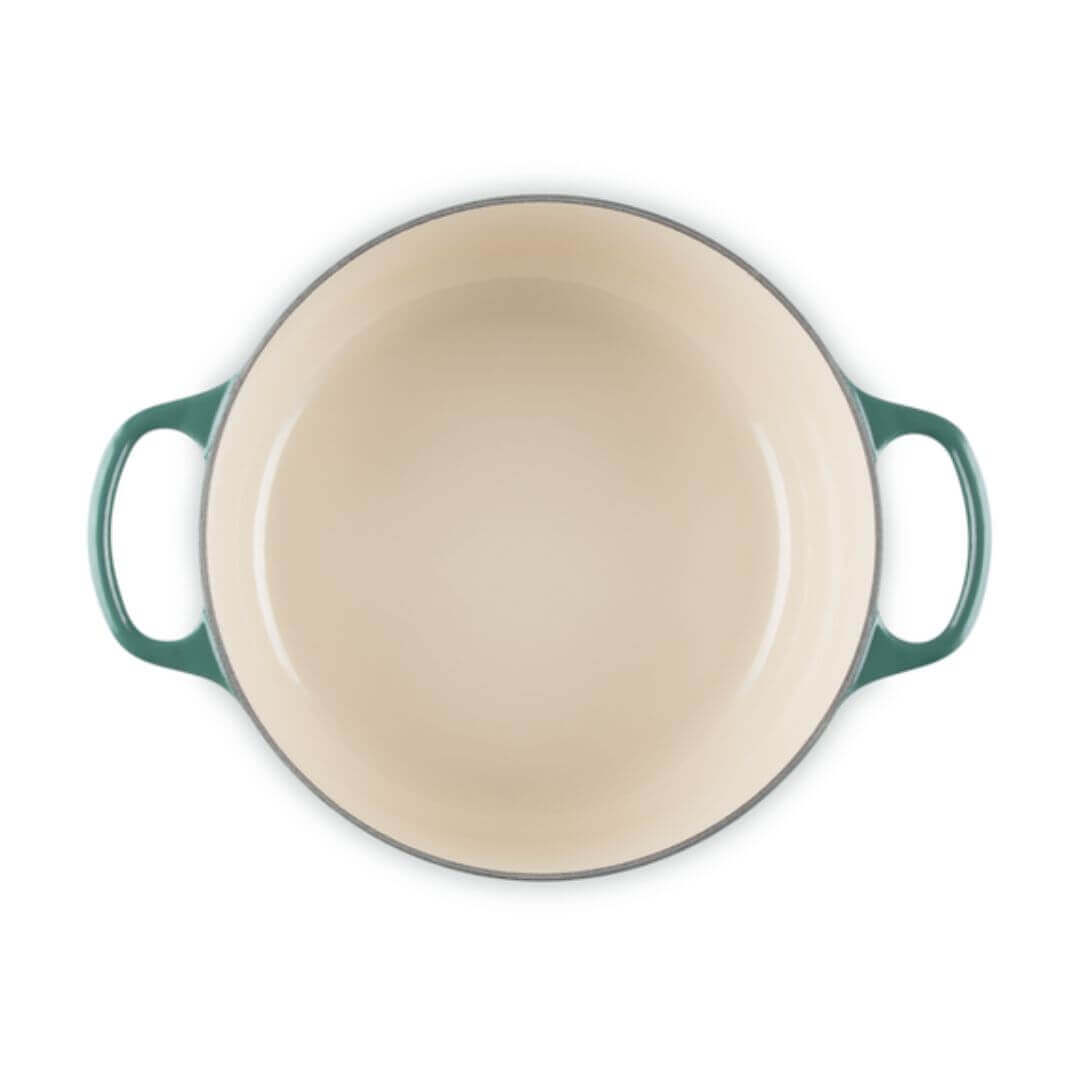 Le Creuset Signature 24cm Round Casserole Artichaut Noel