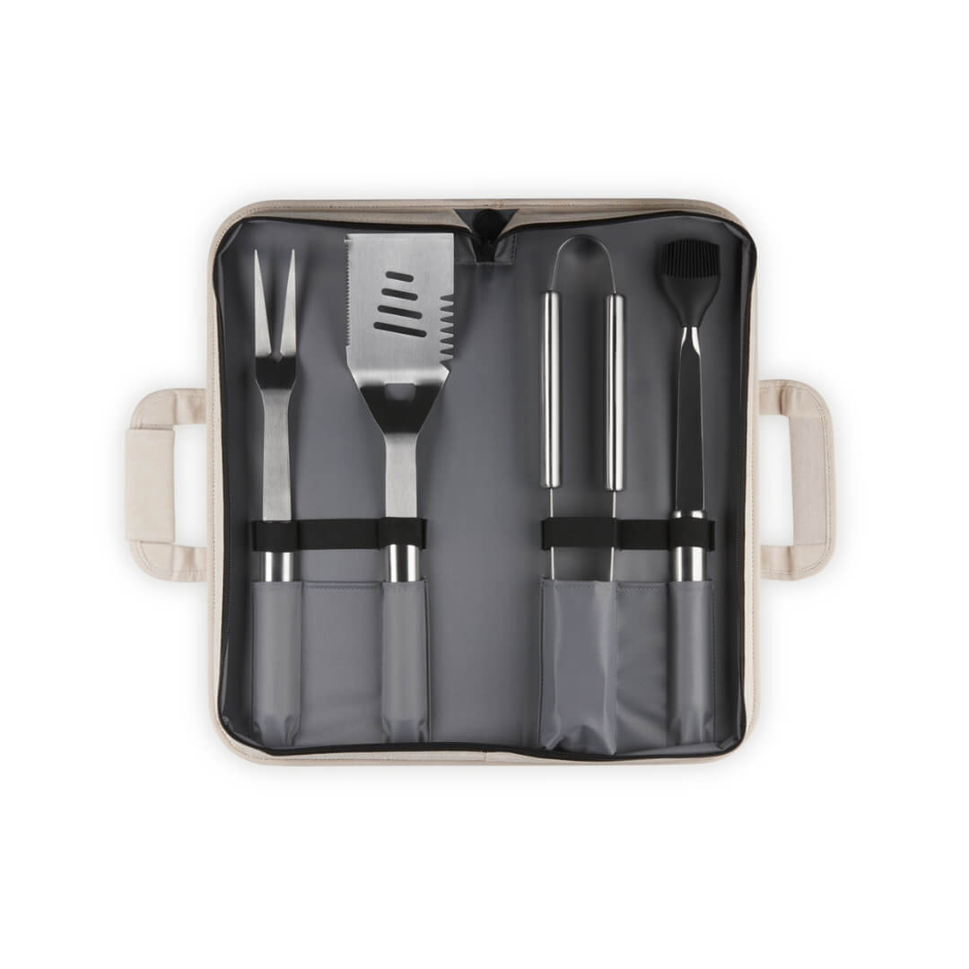 Le Creuset BBQ Tools with Bag 4pce