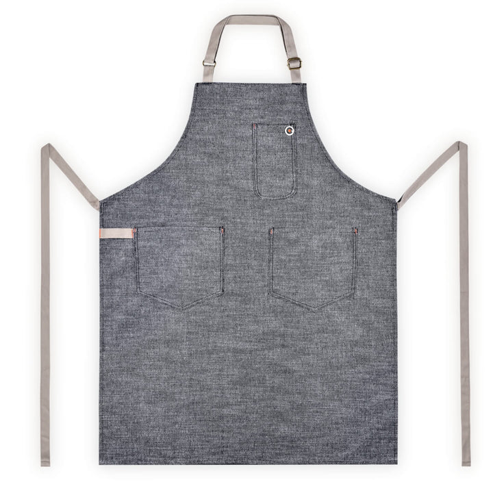 Le Creuset Kitchen Textiles Noir Chef's Apron 92cm