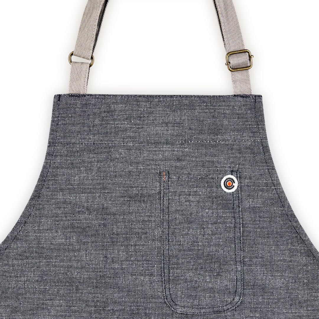 Le Creuset Kitchen Textiles Noir Chef's Apron 92cm