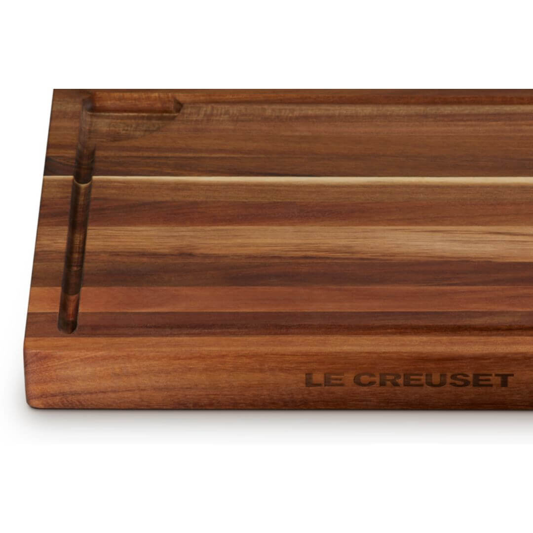 Le Creuset Acacia Wood Carving Board 50cm