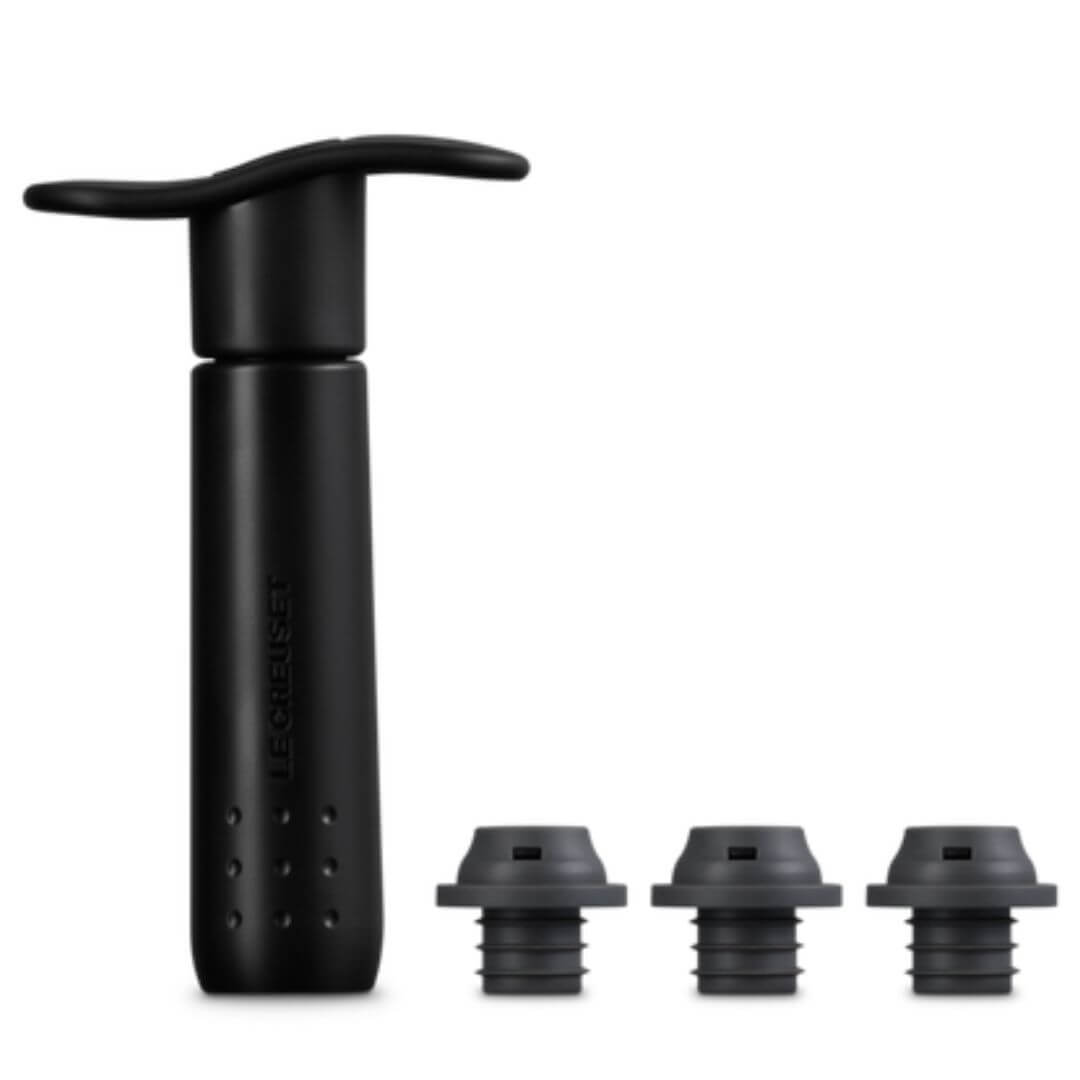 Le Creuset Wine Pump & Stoppers