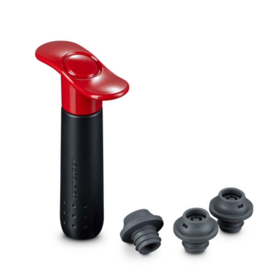 Le Creuset Wine Pump & Stoppers