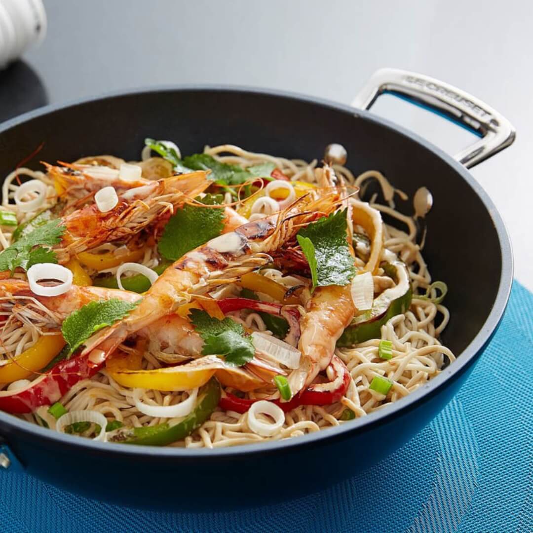 Le Creuset Toughened Non-Stick Wok 32cm