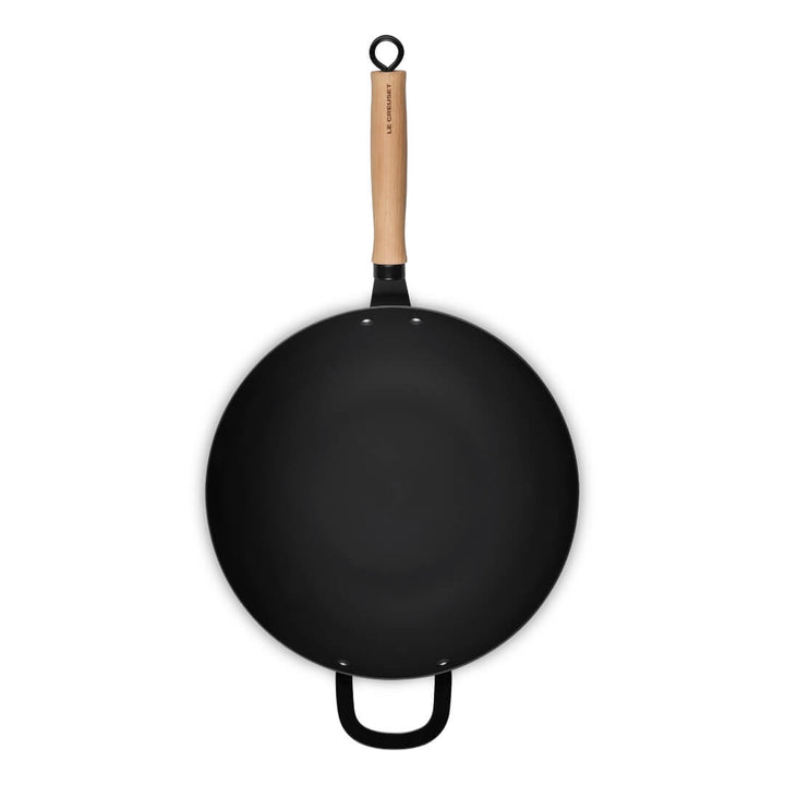 Le Creuset Carbon Steel Non-stick Wok 30cm