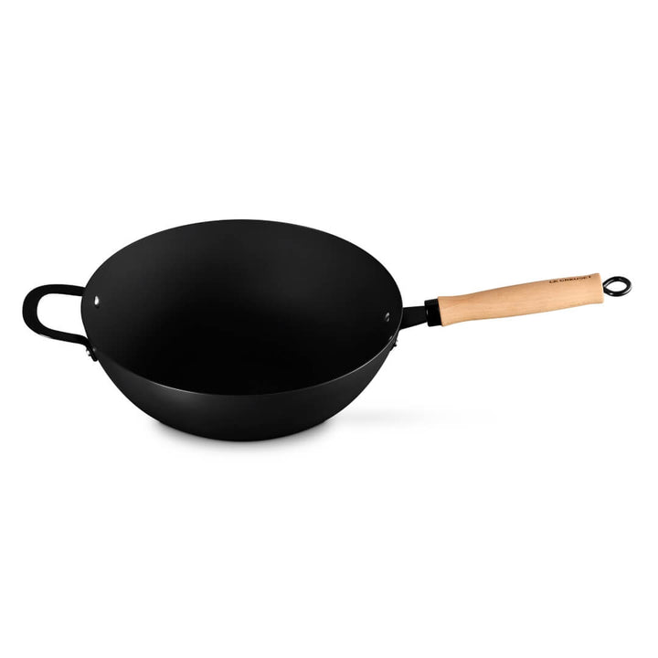 Le Creuset Carbon Steel Non-stick Wok 30cm