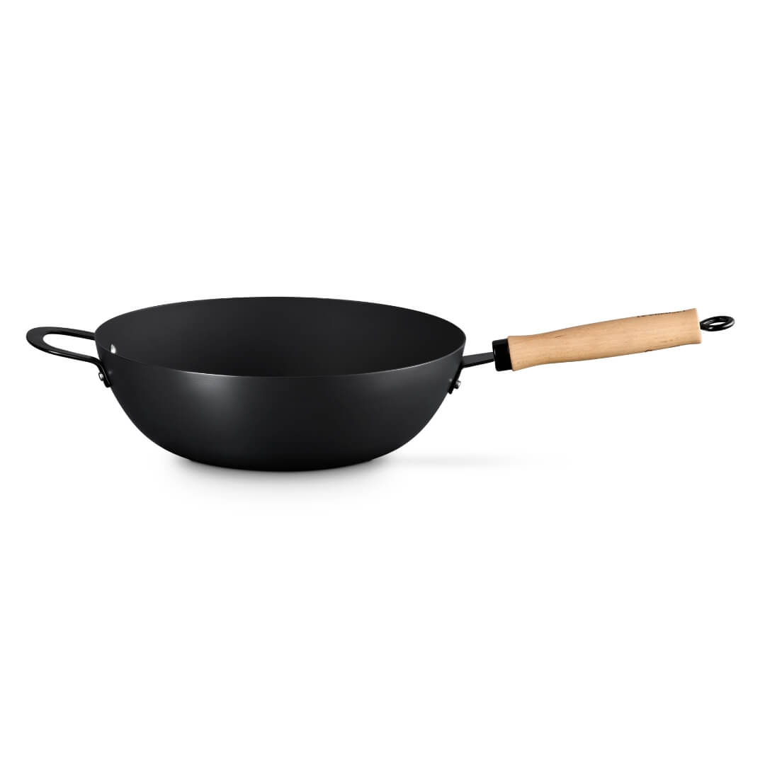 Le Creuset Carbon Steel Non-stick Wok 30cm