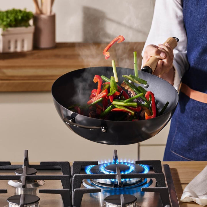 Le Creuset Carbon Steel Non-stick Wok 30cm