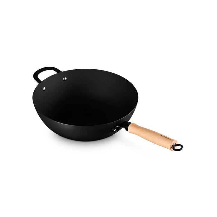 Le Creuset Carbon Steel Non-stick Wok 30cm