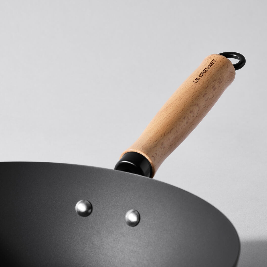 Le Creuset Carbon Steel Non-stick Wok 30cm
