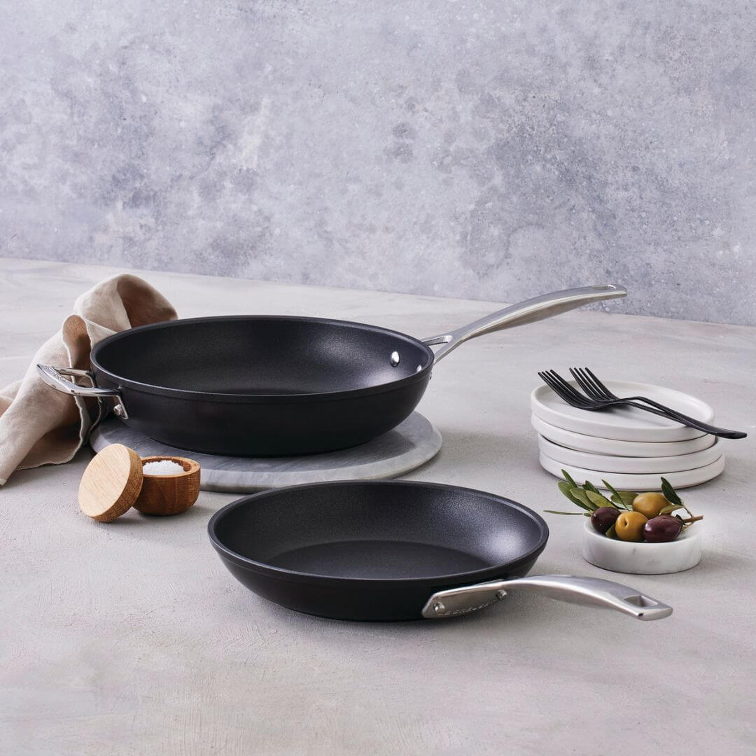 Le Creuset TNS Shallow & Deep Frypan Set 2pce