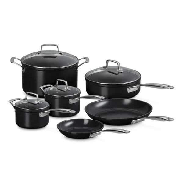 Le Creuset Ceramic Non-Stick Cookware Set 6pce